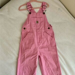 Carhartt Girls 3T Pink Overalls